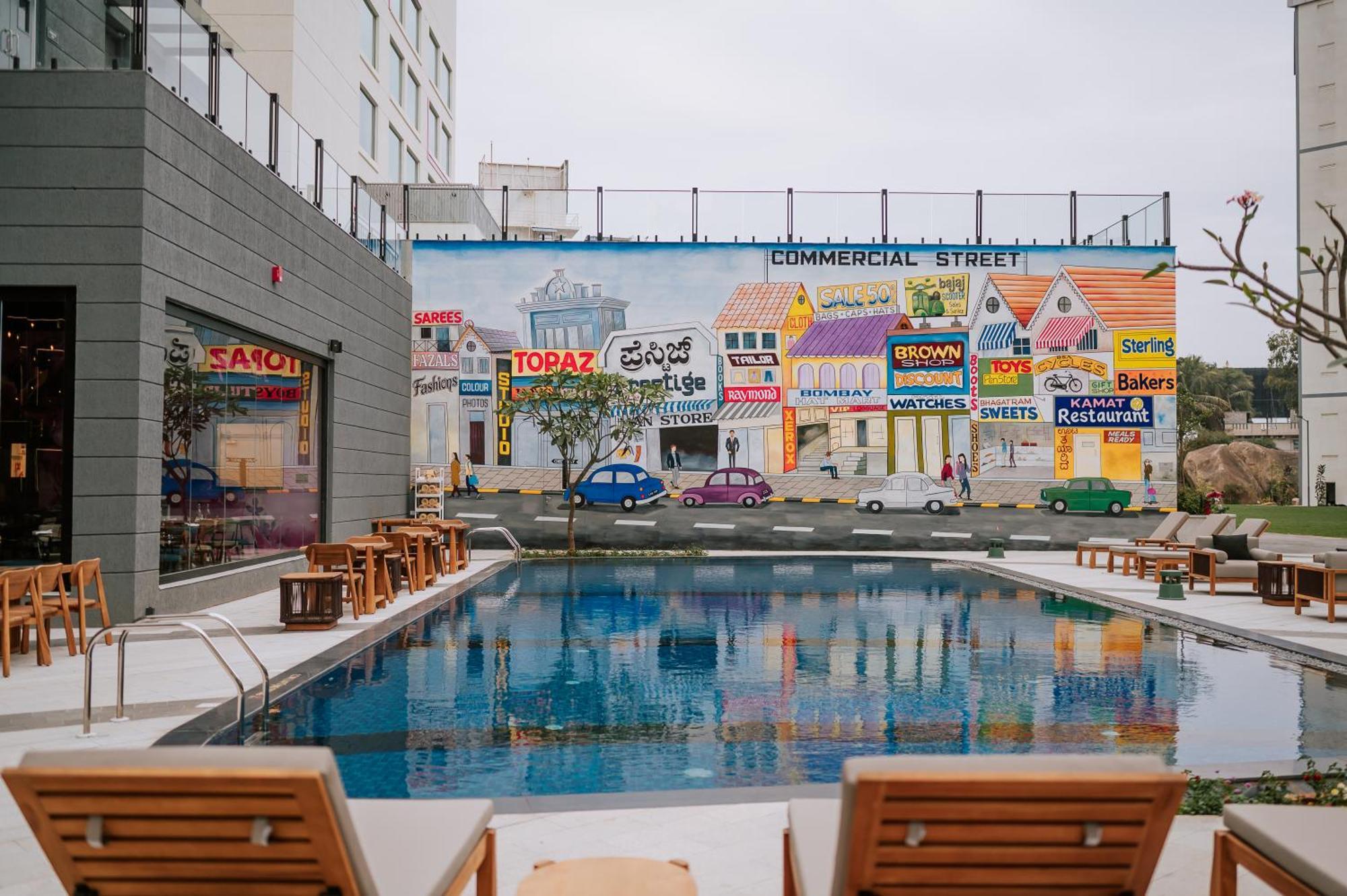 Moxy Bengaluru Airport Prestige Tech Cloud Hotel Devanahalli Exterior foto